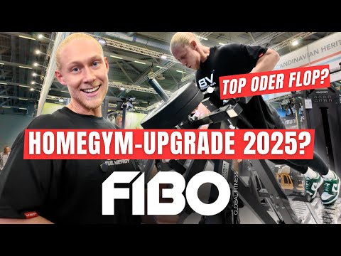 We're looking for the best home gym equipment at FIBO – it's really worth it!
