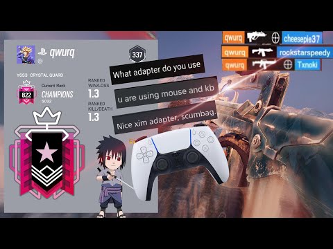 The **BEST CONTROLLER SENS** To Get Accused Of Cheating - R6 Console Champion