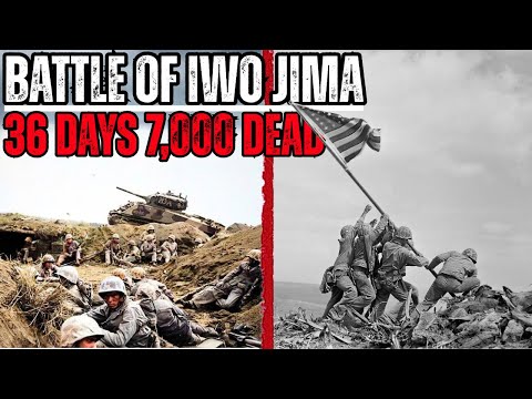 The Battle of Iwo Jima: Rare Footage of 36 Days That Killed 7,000 Marines | WWII Documentary