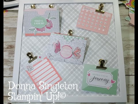 Celebrate Today Magnet Board Kit from Stampin' Up!