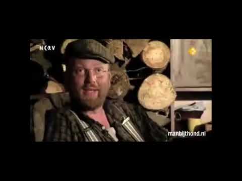 Boer frans man bijt hond compilatie