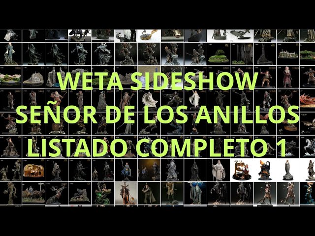 Vídeo relacionado con WETA Workshop Polystone - Trilogía del Señor de los Anillos - Estatua en Miniatura de Shelob
