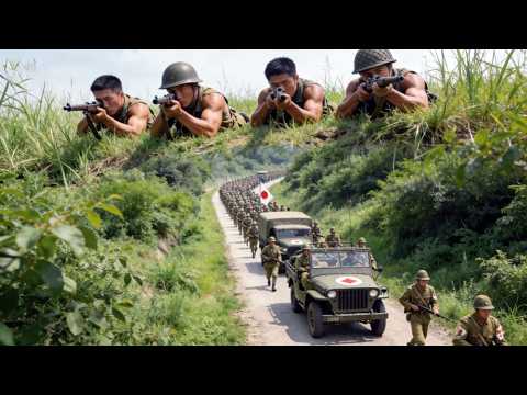 Action Movie: Japanese chase the 8th Route Army, unaware a deadly master is lying in ambush!