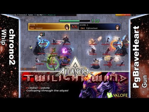 Sikyon Weekly 14/10/2017 PM - chrono2 vs PgBraveHeart - Atlantica Online