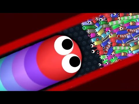 Slither.io A.I Tiny Invansion Snake Vs Giant Monster Snakes Blendi Slitherio good game