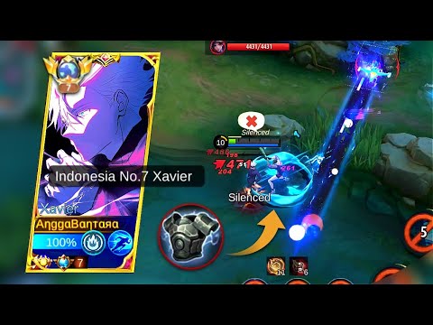 XAVIER VS HERO COUNTER NATALIA WHO WILL WIN?? | XAVIER BEST BUILD COUNTER NATALIA ROAMER | MLBB