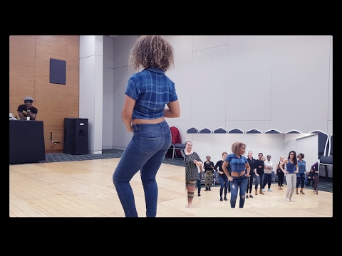 Kizomba Ginga workshop by Sarah Amaro Kizombalove - Lady Styling