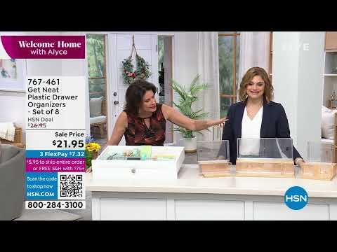HSN | Welcome Home with Alyce - Spring-Up Your Space 03.21.2023 - 10 AM