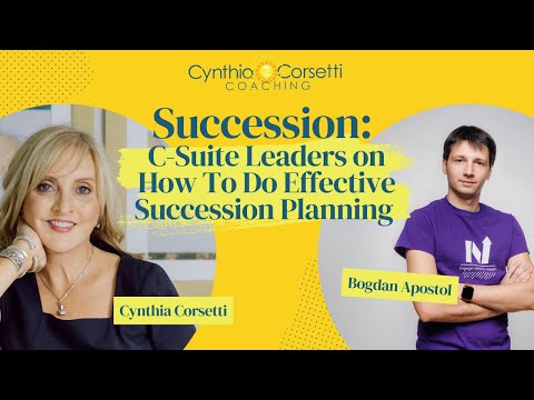 On How To Do Effective Succession Planning with Bogdan Apostol
