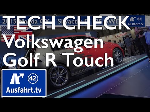 TechCheck Volkswagen Golf R Touch CES Asia 2015