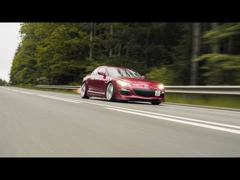 Mazda RX8 R3 in action