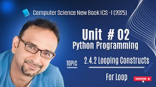 Download the video "Unit#2 For Loop in Python #forloop #forloops #pythonloops #pythonforbeginners #python"
