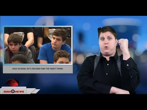 High school sets record for the most twins (ASL - 2.9.18)