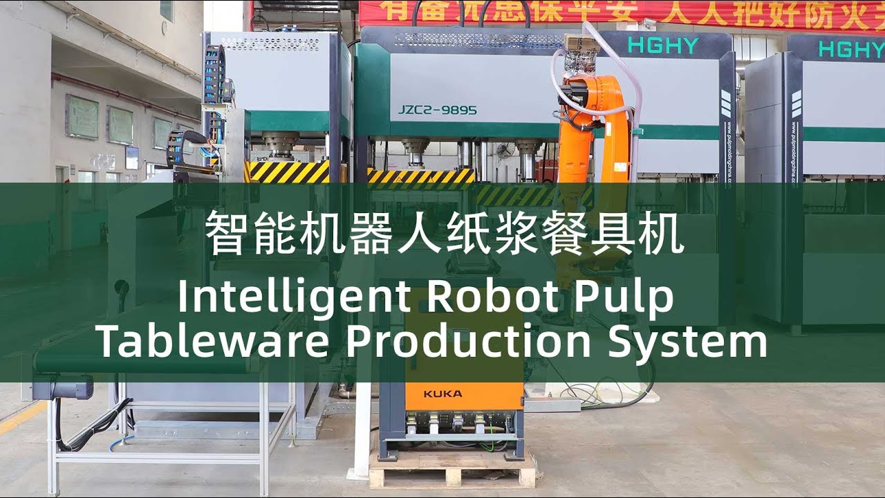 The New Pulp Molded Tableware Machine