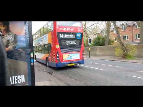 *Sunday Allocation* The 54 To Newcastle - Stagecoach Northeast 11295 - SN69 ZPZ