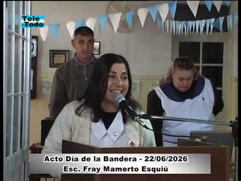 (Camara 1) Acto Día de la Bandera - Esc. Fray Mamerto Esquiú  Canals 22 de junio de 2026 