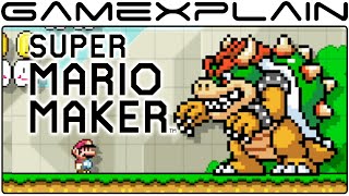 Super Mario Maker - Overview & amiibo Trailer (Japan - Wii U)