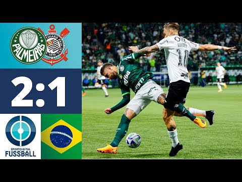 Derby-Sieg für den Meister! Palmeiras siegt im Derby Paulista | Palmeiras - Corinthians |