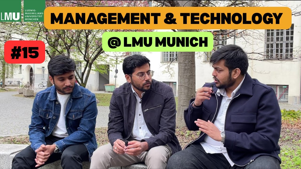 Insights into Management and Technology (MMT) at LMU Munich | Rushikesh #msingermany