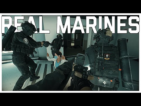 REAL Marines DESTROY the Hospital MAP on Ready or Not Adam update! #marines  #readyornotgame