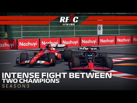 Thrilling Last Lap | Hellothere951 vs Mxrb1d on RF1C Baku GP