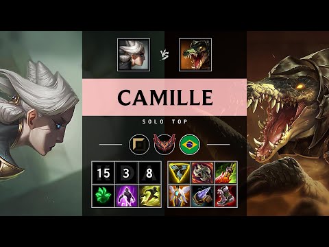 Camille Top vs Renekton - BR Grandmaster Patch 25.17