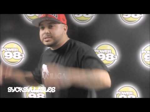 Sycksyllables freestyle at power983FM Phoenix, Arizona RAP HIP HOP 2015
