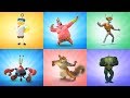 SpongeBob HeroPants All Character Transformations