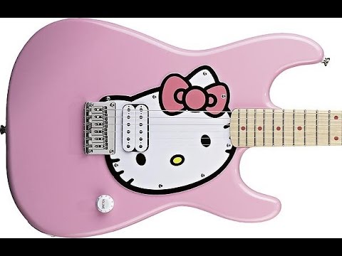 Pink Hello Kitty Fender Squier Strat Under The Hood By Scott Grove