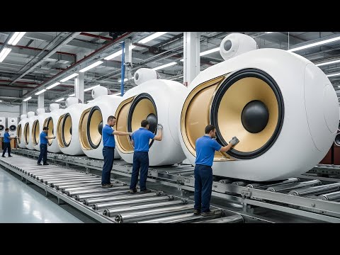 Inside Devialet Gold Phantom Speaker Factory | How World’s Most Powerful wireless Speaker Is made