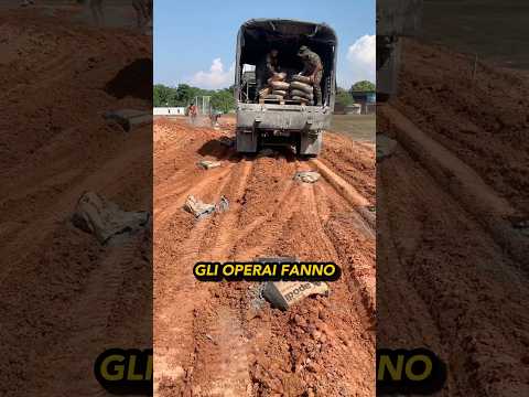 Rafforzare il terreno con il cemento 🚚🧱🇧🇷