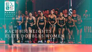 ELITE DOUBLES WOMEN - RACE HIGHLIGHTS | HYROX WARSAW MAJOR