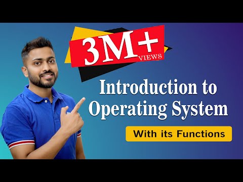 L-1.1: Introduction to Operating System and its Functions with English Subtitles