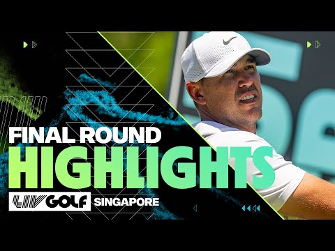 FULL HIGHLIGHTS: LIV Golf Singapore | Final Round | 2024