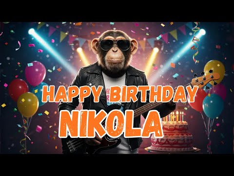 NIKOLA Happy Birthday Song - Happy Birthday to Nikola
