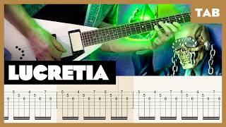 Megadeth - Lucretia - Guitar Tab | Lesson | Cover | Tutorial