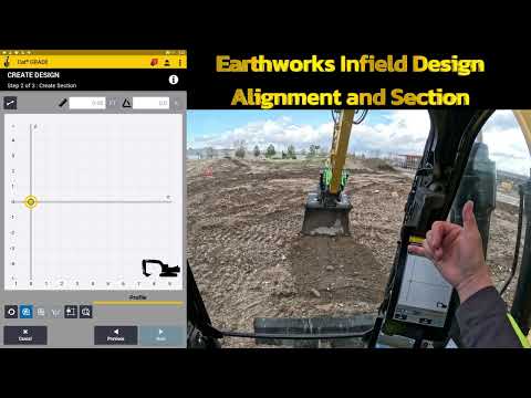 SITECH Intermountain Trimble Earthworks Infield Design Alignment and Section