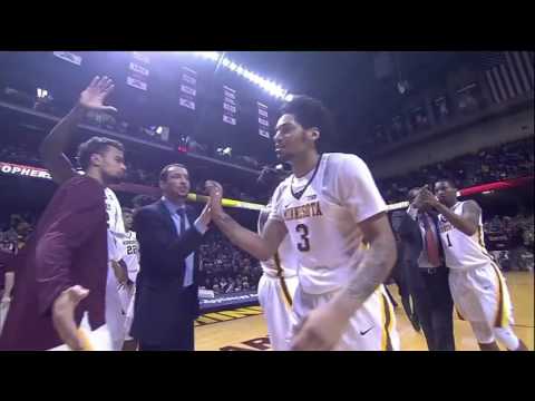 Jordan Murphy Beats Halftime Buzzer vs. Iowa