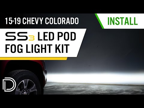 How to Install SS3 Type GM Fog Light Kit for 2015-2022 Chevy Colorado | Diode Dynamics