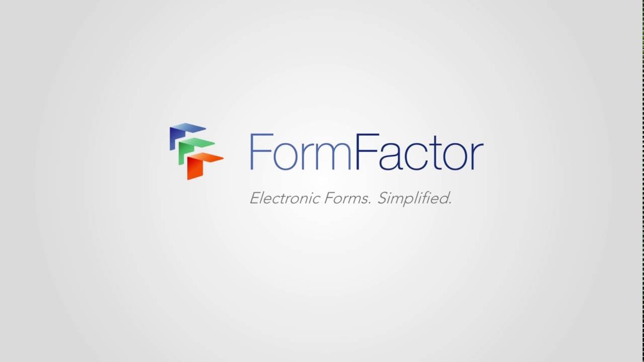 FormFactor - Alfresco eForm Overview