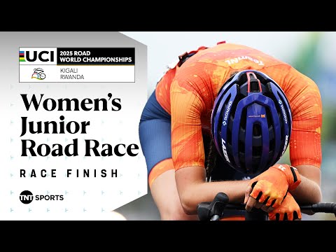 WHAT A VICTORY! 🙌 | Women's Junior Road Race Final KM's | 2025 UCI Road Cycling World Championships