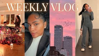 WEEKLY VLOG ♡ (home updates, fall with friends, early morning gym routines, movie premiere +)
