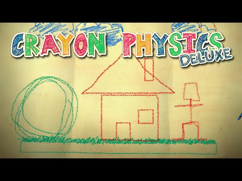 Crayon Physics Deluxe - PC 16 Minutes of Gameplay [1080p 60FPS] (No Commentary)