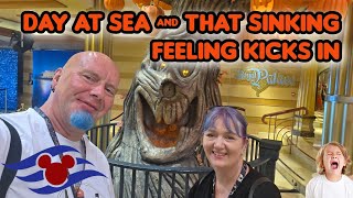 Disney Cruise * Day At Sea * Royal Palace Disappointing Food * Sinking Feeling