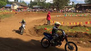 preview picture of video 'Baby Manghud ‘s first Motocross race Impasug-ong, Bukidnon fiesta celebration'
