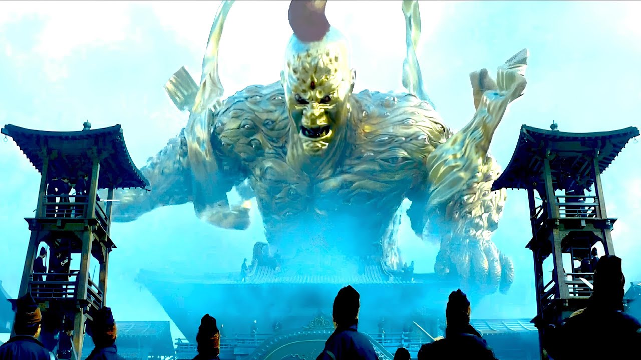 Gigantic Celestial Creatures are summoned to destroy everything in their path