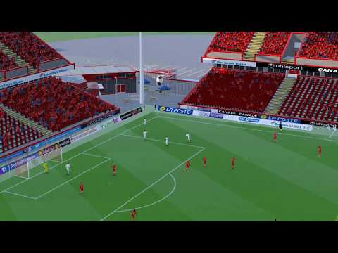 VAFC 0 - 3 FC Lorient - But de Jimmy Cabot (Football Manager 2018)