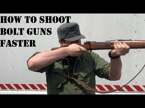 2 1/2 Tips on How to Shoot Bolt Action Rifles Faster
