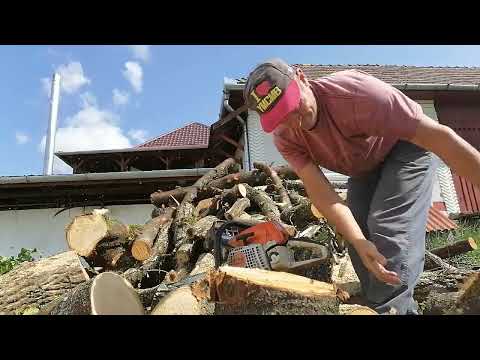 ASTĂZI VA PREZINT DIRECT DE LA PROPRIETAR CUM TĂIEM LEMNE CU DRUJBA O COMANDA PENTRU CAZAN.