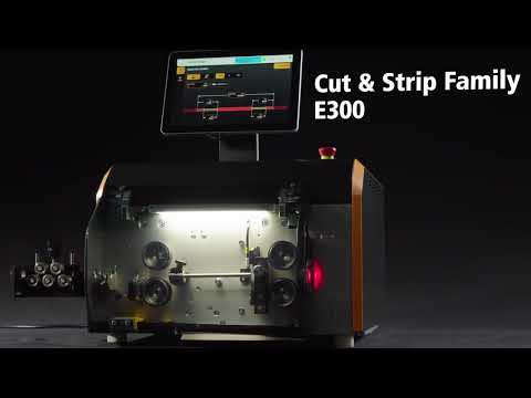 Schleuniger E300 a wire Cut & Strip Machine - Available from KomTech